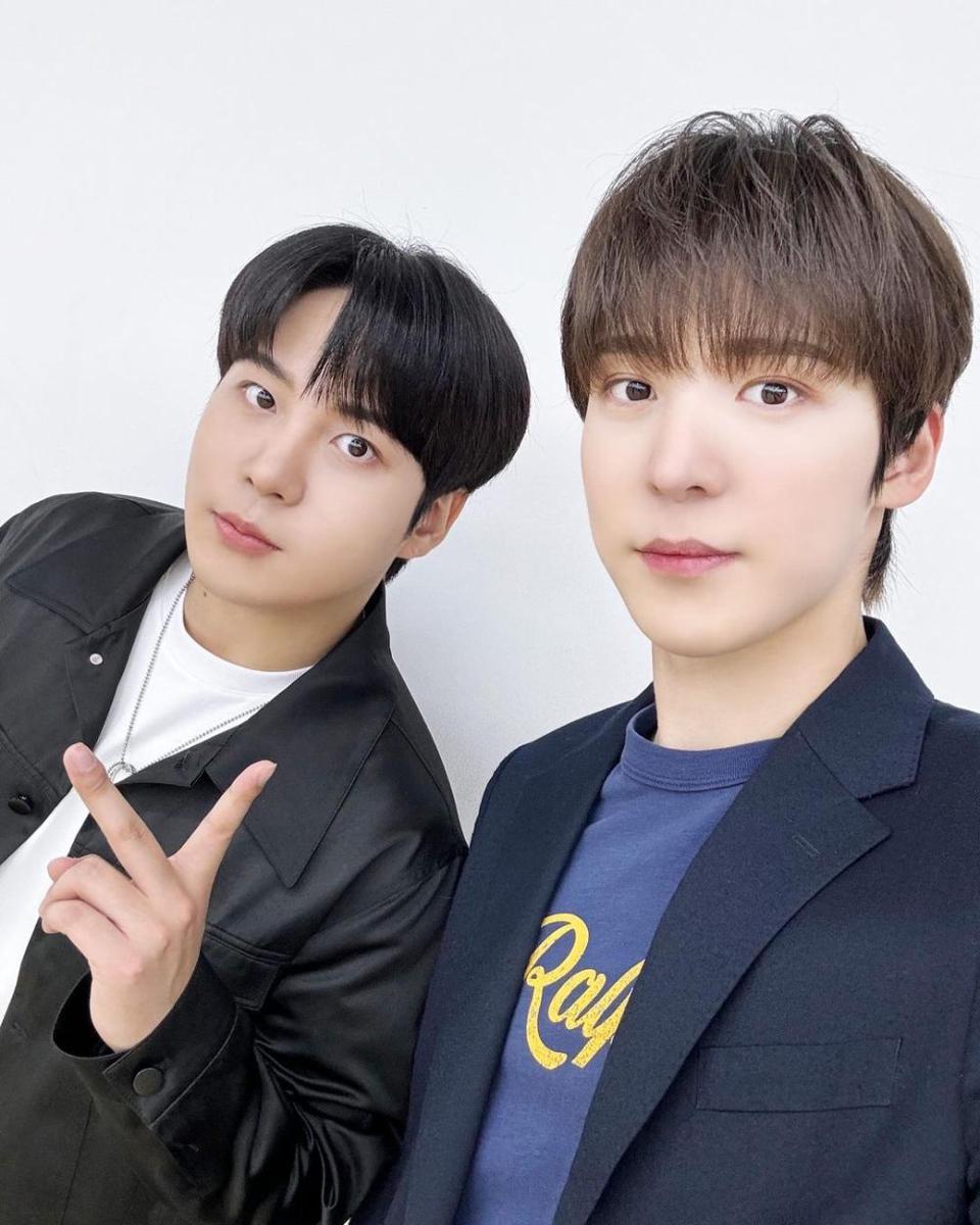 Jungho dan Yunho ATEEZ (instagram.com/ateez_official_)