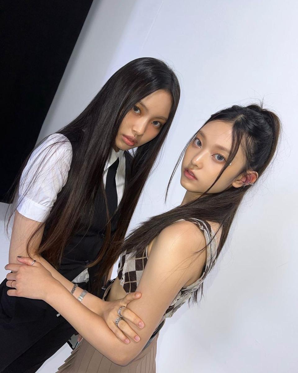 Hyein dan Haerin NewJeans (instagram.com/newjeans_official)