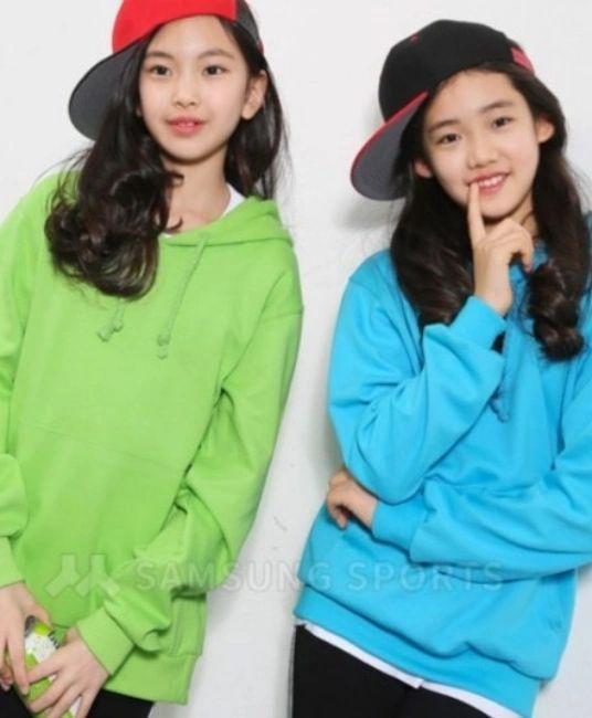potret lawas Hyein NewJeans dan Rora BABYMONSTER (dok. Samsung Sports)