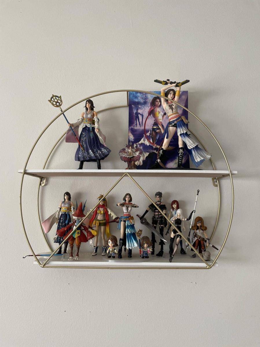 potret koleksi figur Final Fantasy (reddit.com/user/rikkiratt)