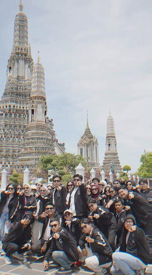 Jerome Polin dan karyawan liburan ke Thailand (Instagram.com/jehianps)