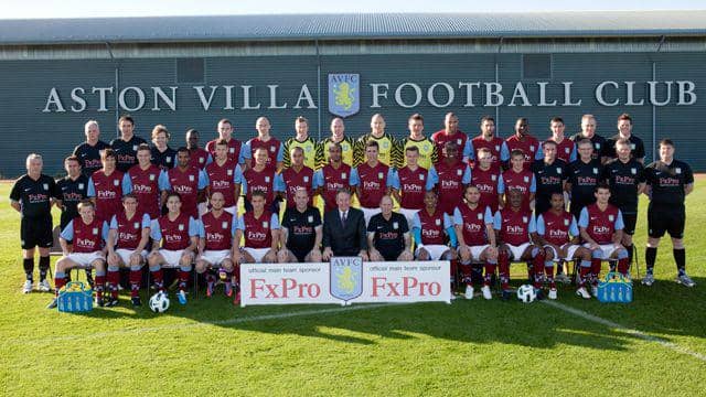 Skuad Aston Villa musim 2010/2011. (avfc.co.uk)
