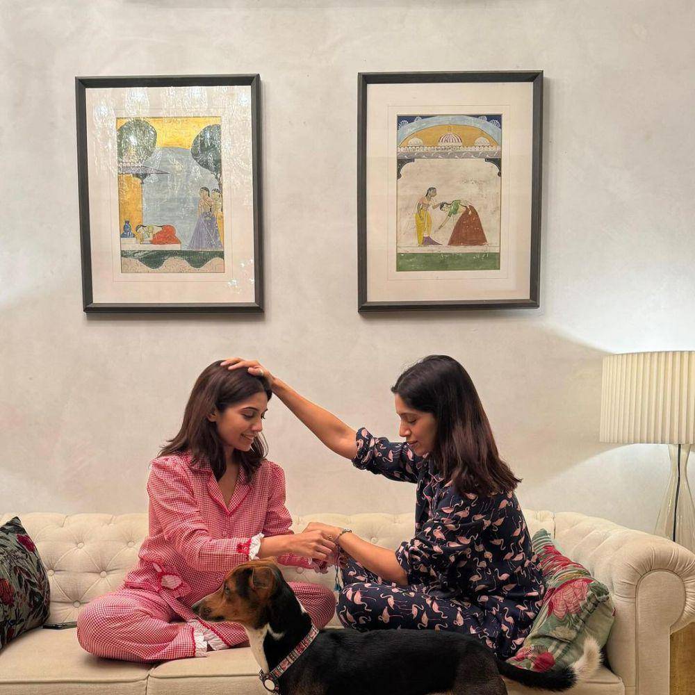 Bhumi Pednekar dan saudaranya (instagram.com/bhumipednekar)