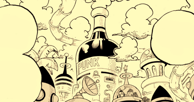"Cloud Crafter" di Egghead. (mangaplus.shueisha.co.jp/One Piece)