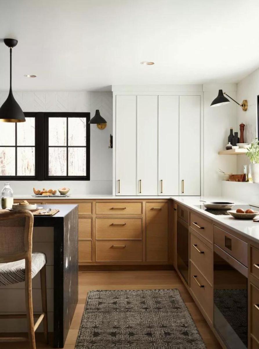 ilustrasi desain plafon dapur modern minimalis (bhg.com)