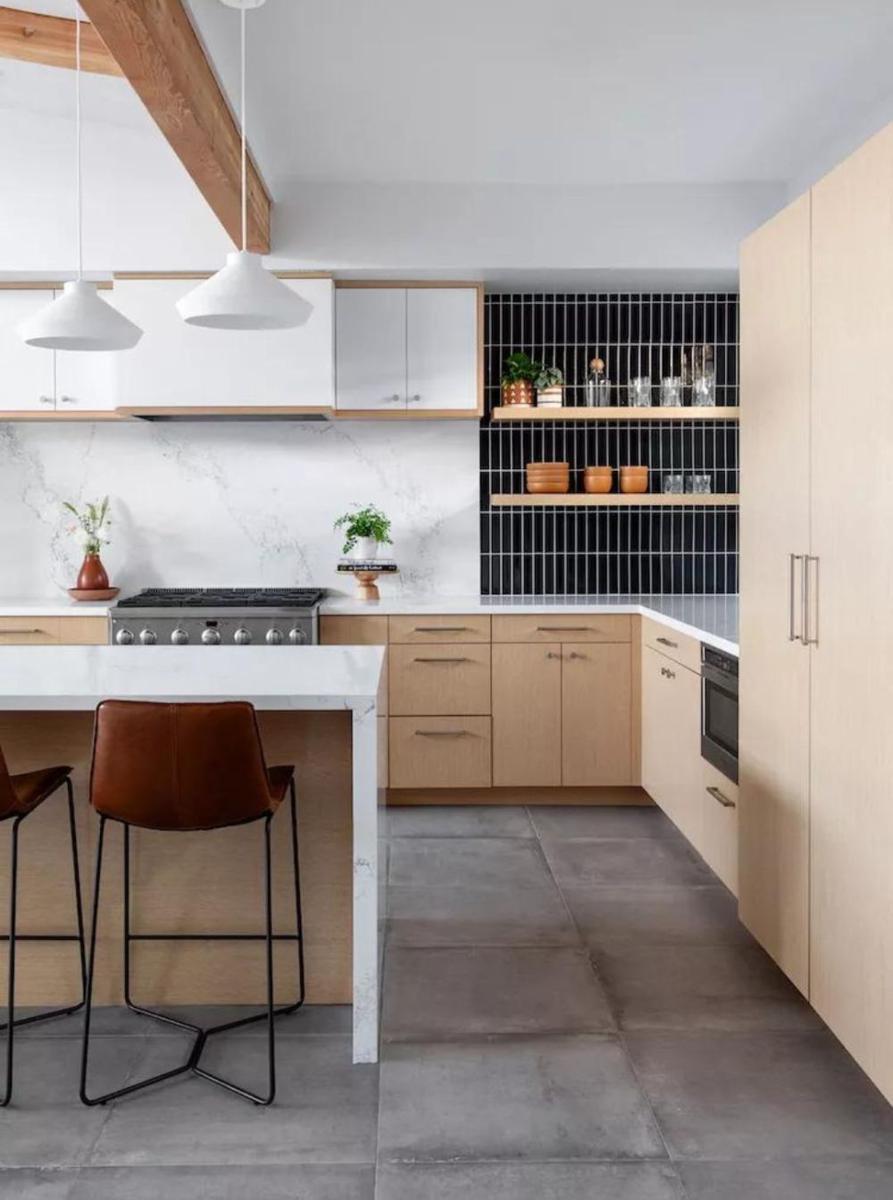 ilustrasi desain plafon dapur modern minimalis (thespruce.com)