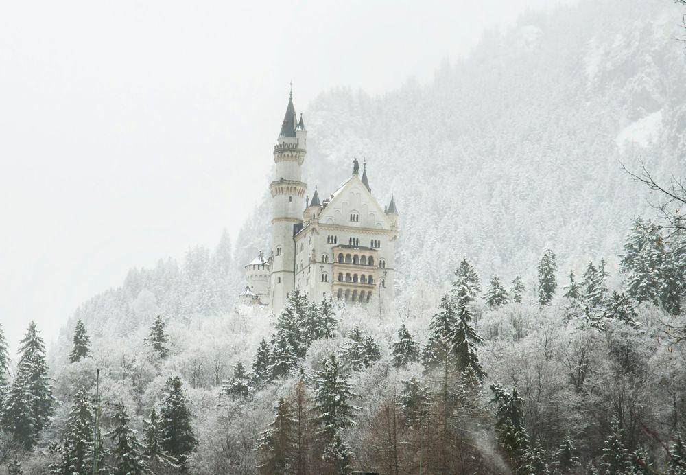Kastil Neuschwanstein (unsplash.com/Evgeny Matveev)