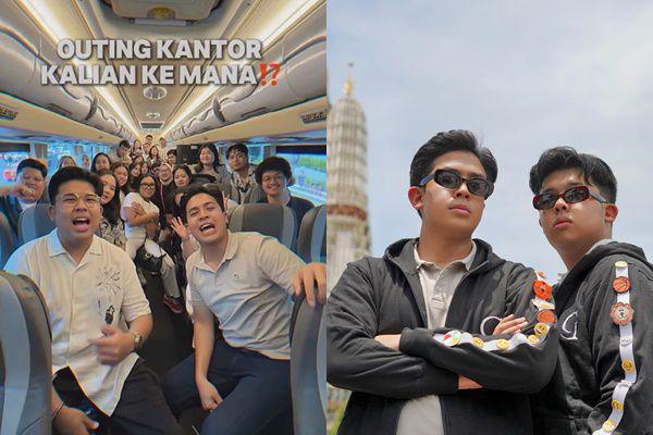 7 Potret Jerome Polin Boyong 39 Karyawan Liburan ke Thailand