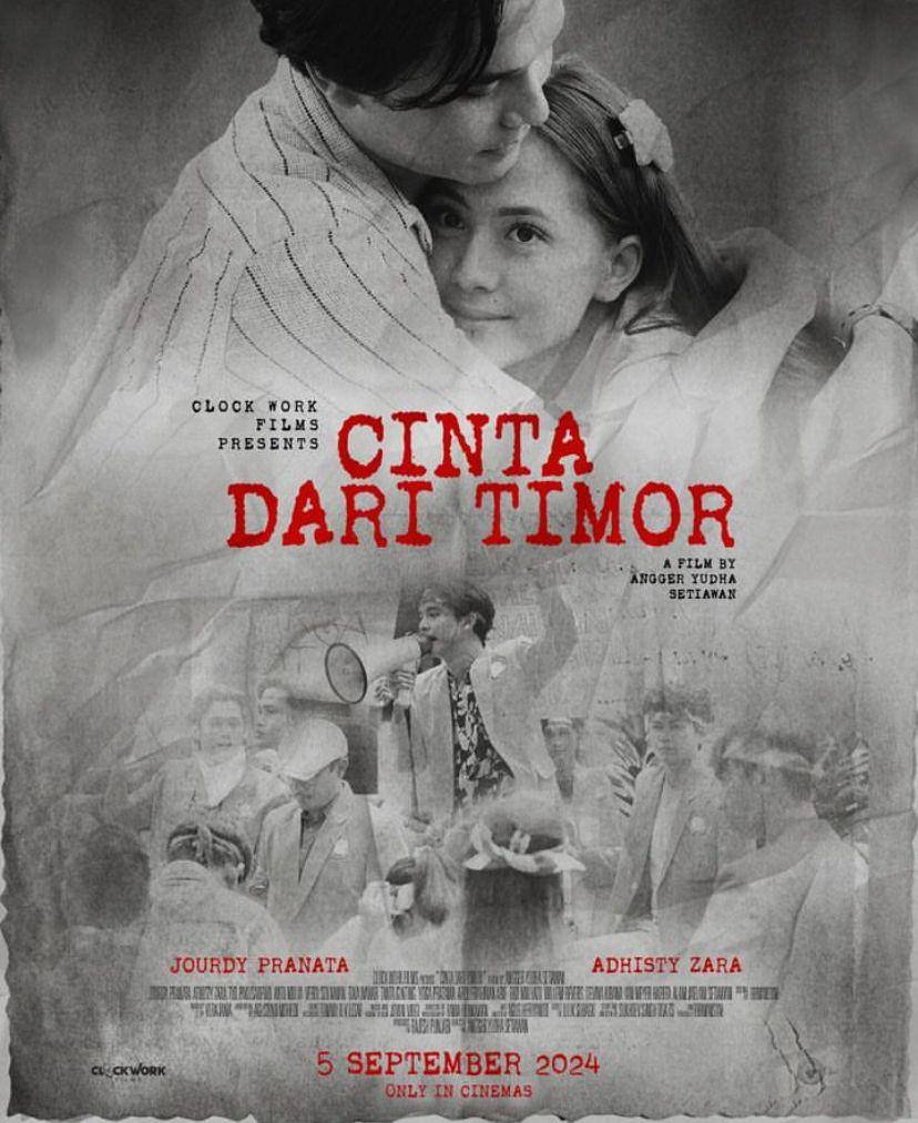 poster film Cinta dari Timor (Instagram.com/clockworkfilmsofc)