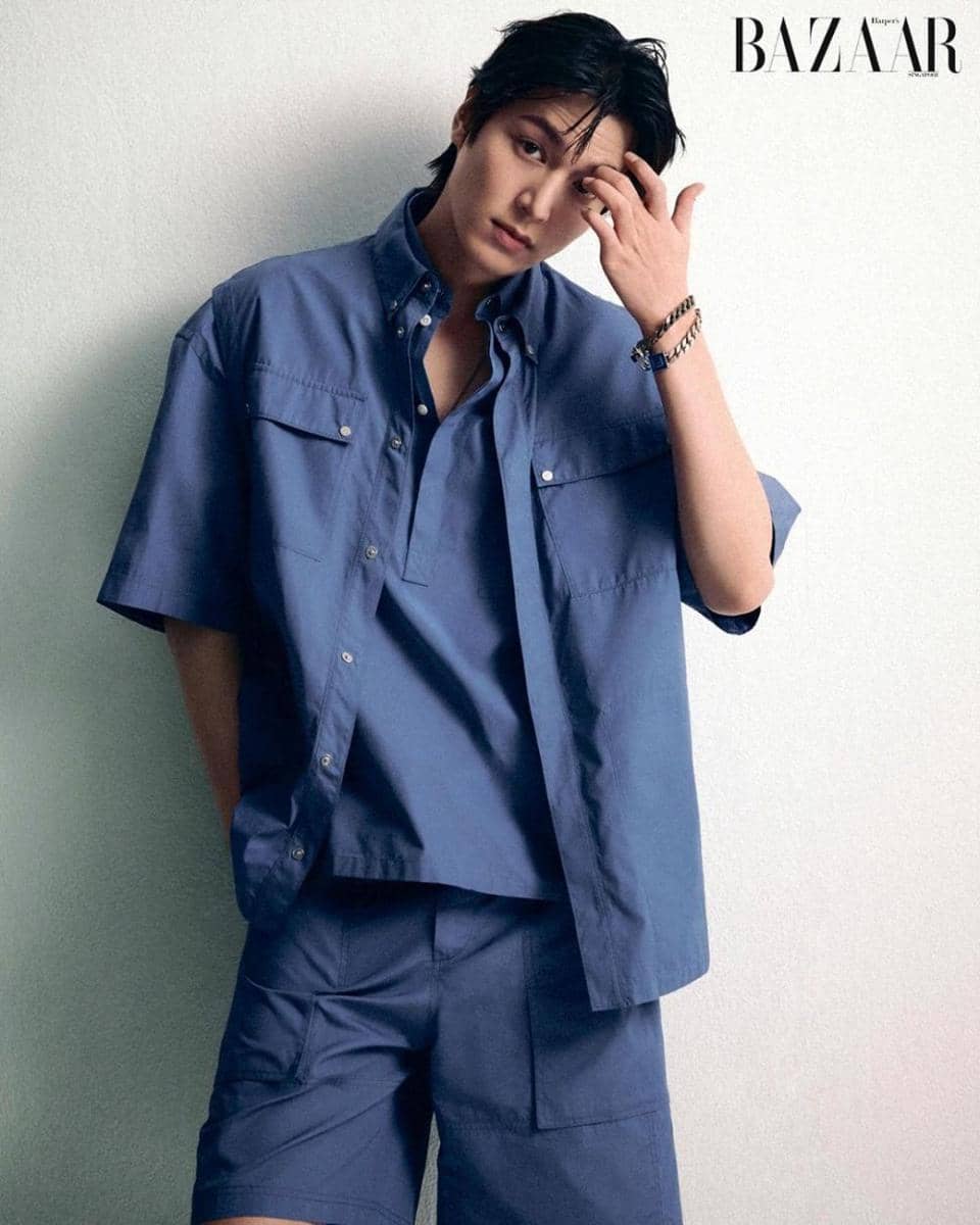 referensi outfit santai ala Lee Min Ho (instagram.com/actorleeminho)