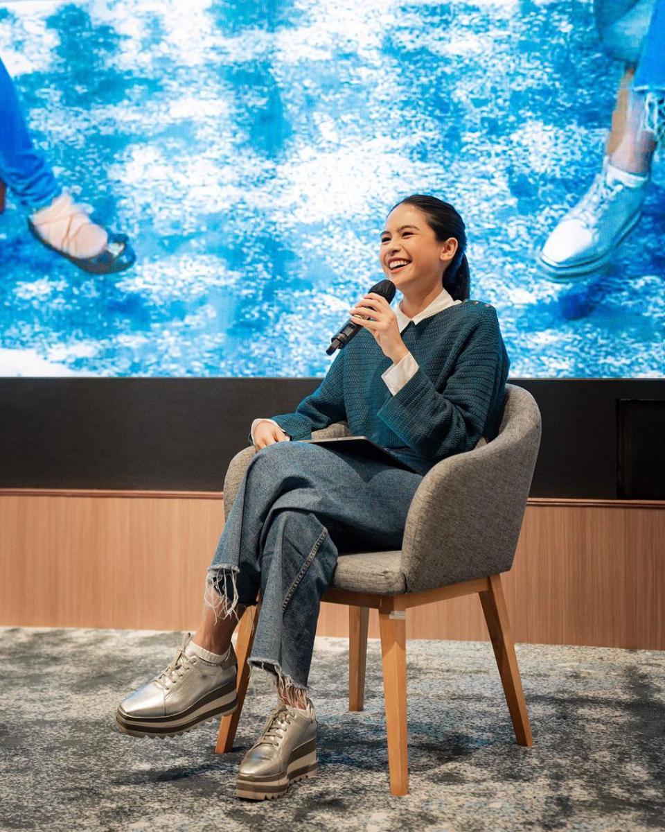 ide outfit berkerah buat kuliah ala Maudy Ayunda (instagram.com/maudyayunda)