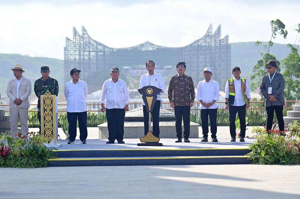 gambar Presiden Jokowi di Nusantara (instagram.com/Jokowi)