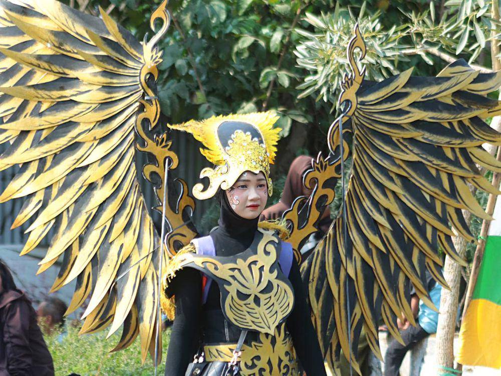 Potret Karnaval Agustusan di Kabupaten Tegal pada 2023. (unsplash.com/Juni)