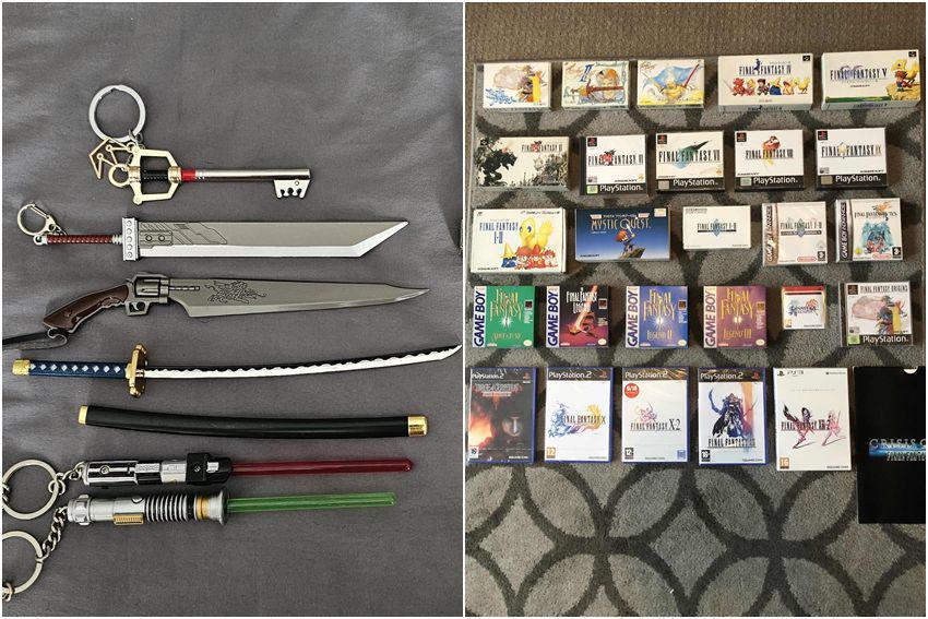 kolase potret koleksi unik Final Fantasy (reddit.com/user/spaced_godzilla | reddit.com/user/Regalia_VII)