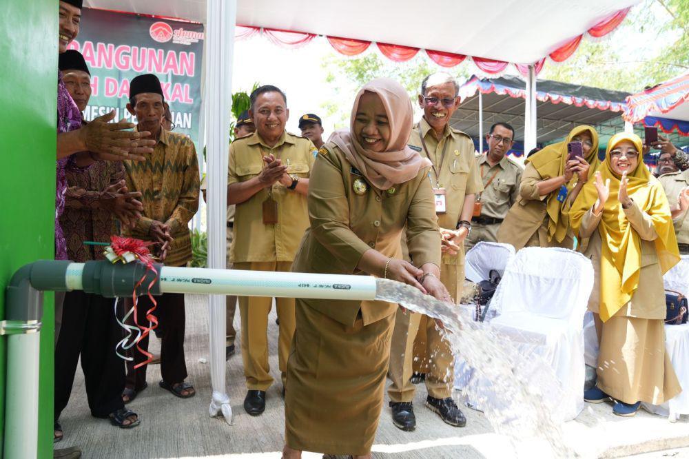 Peresmian Irigasi Air Tanah Dangkal (IATD) di Dusun Degolan, Kalurahan Umbulmartani, Kapanewon Ngemplak, Senin (19/8/2024). (Dok. Istimewa)