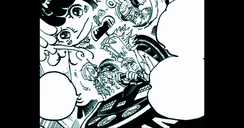 Pembicaraan Sanji dan Vegapunk. (mangaplus.shueisha.co.jp/One Piece)