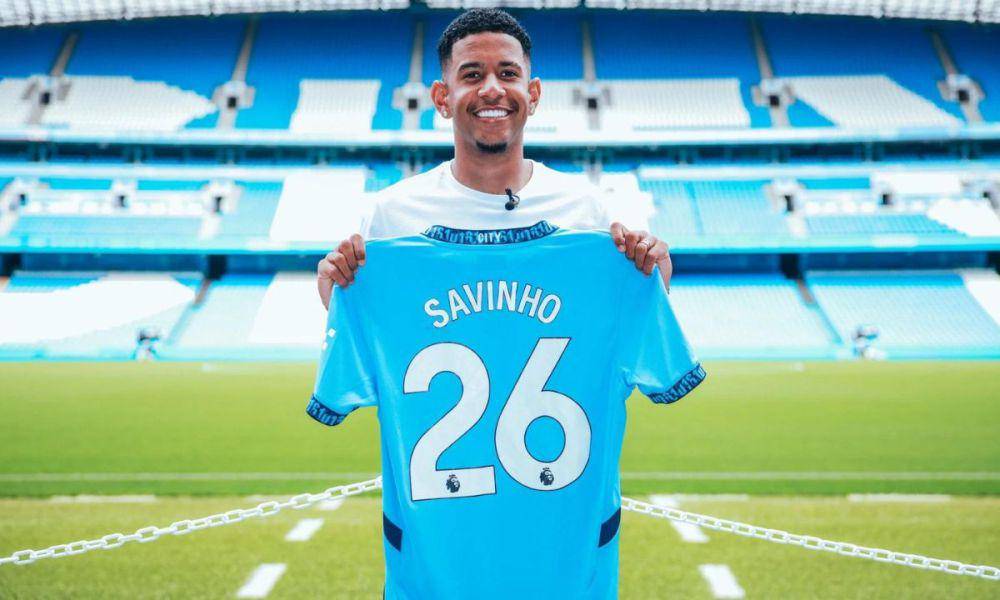 Savinho atau Savio merupakan pemain baru Manchester City pada musim panas 2024. (mancity.com)