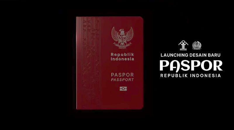potret paspor baru Indonesia (instagram.com/peruri.indonesia)