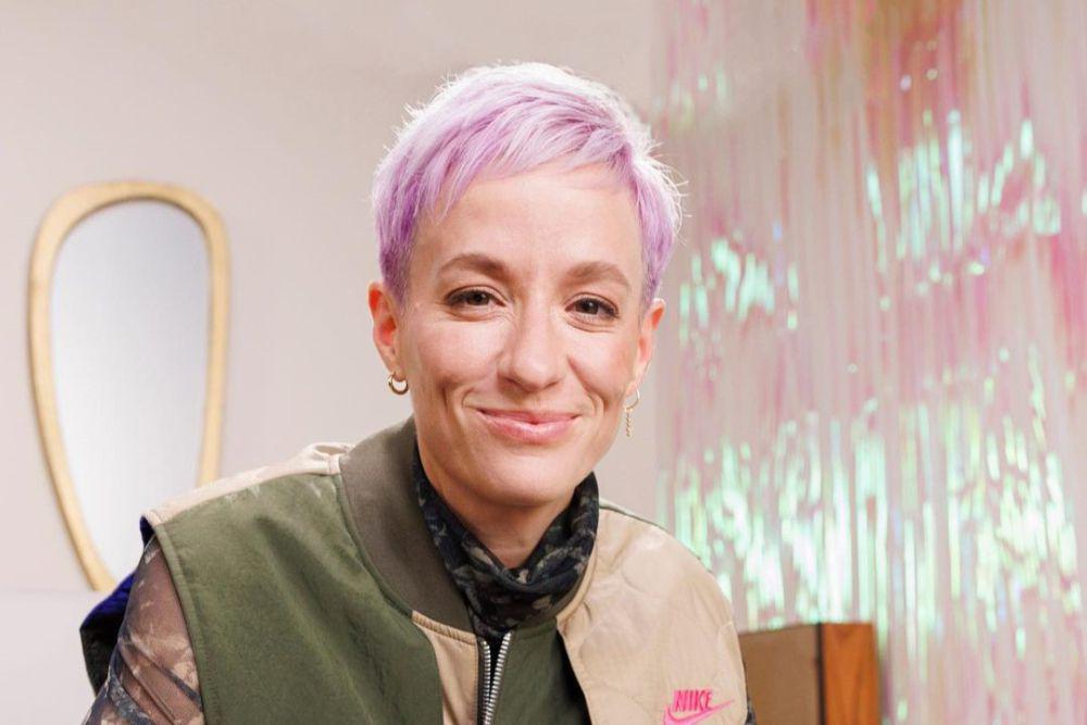 Megan Rapinoe dalam salah satu kampanye isu sosialnya bekerja sama dengan salah satu jenama aparel olahraga. (instagram.com/.instagram.com/mrapinoe)