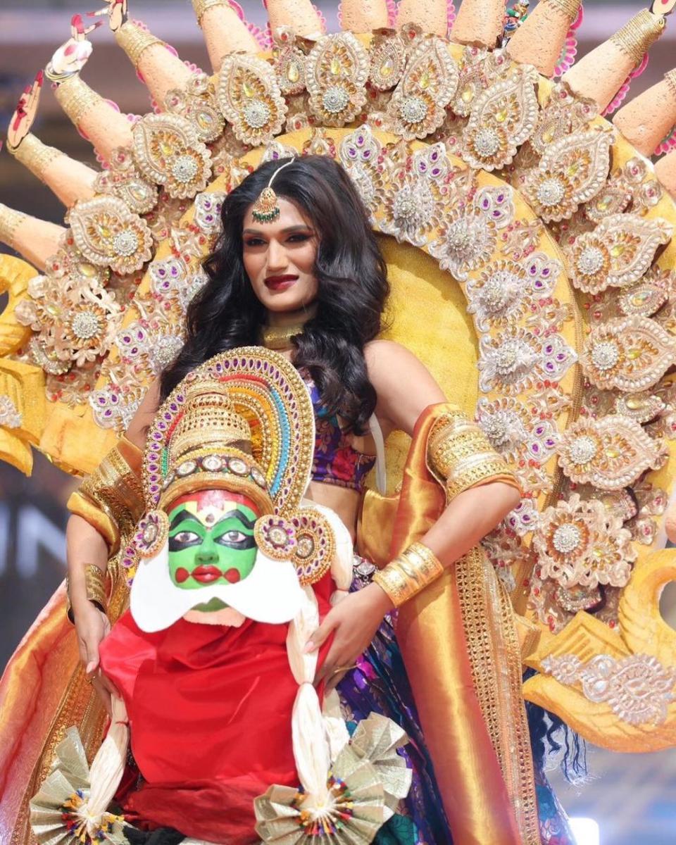 Potret Kostum Nasional Finalis di Miss International Queen 2024 (Instagram.com/missinternationalqueen)