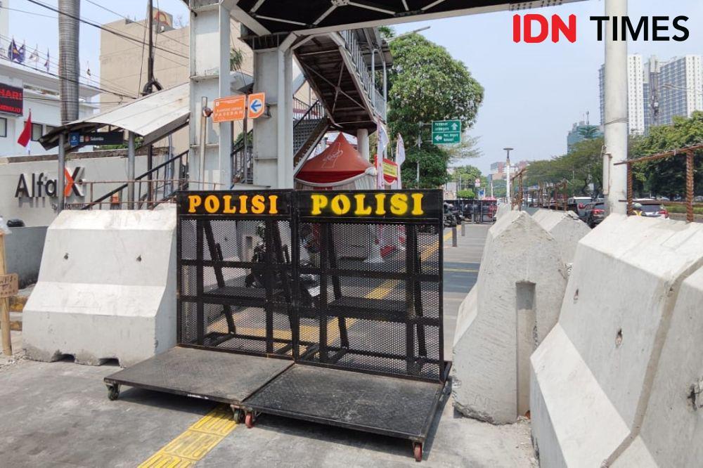 KPU Dijaga Ketat Jelang Pengumuman Nasib Paslon Independen DKI