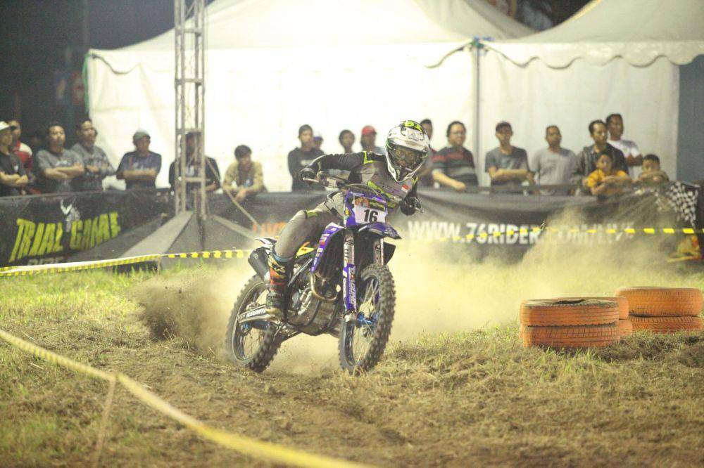 Pembalap elite motocross, Ananda Rigi, siap bersaing di ajang Trial Game Dirt. (Dok. Trial Game Dirt)