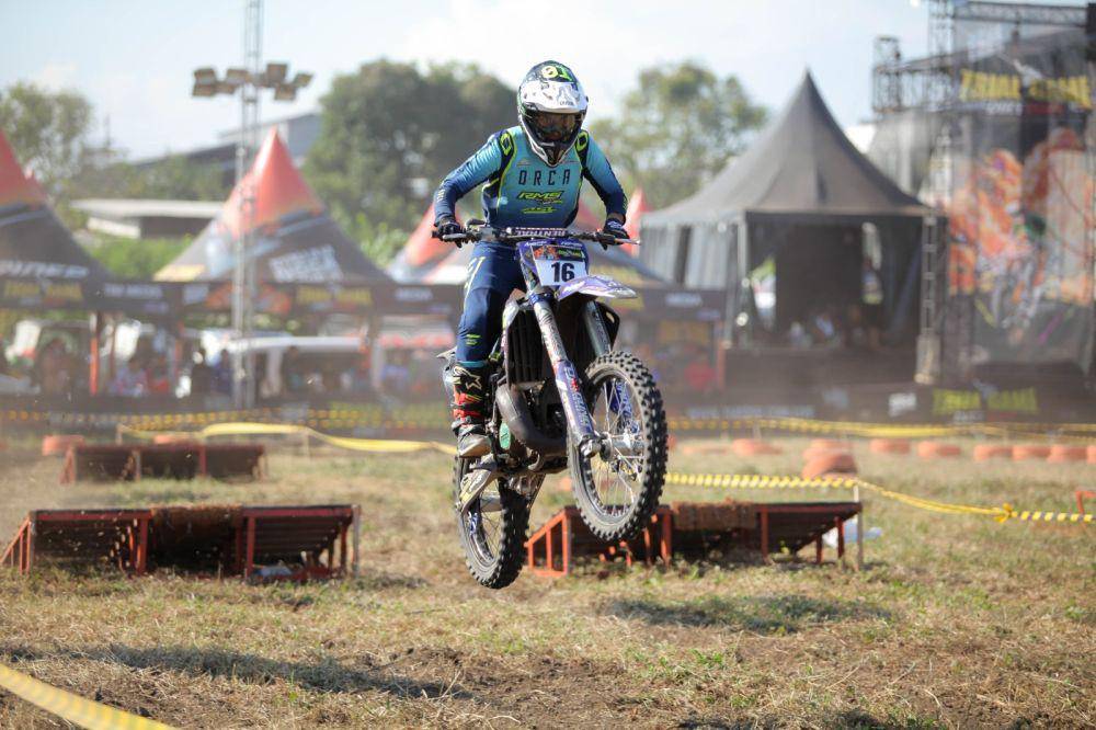 Pembalap elite motocross, Ananda Rigi, siap bersaing di ajang Trial Game Dirt. (Dok. Trial Game Dirt)