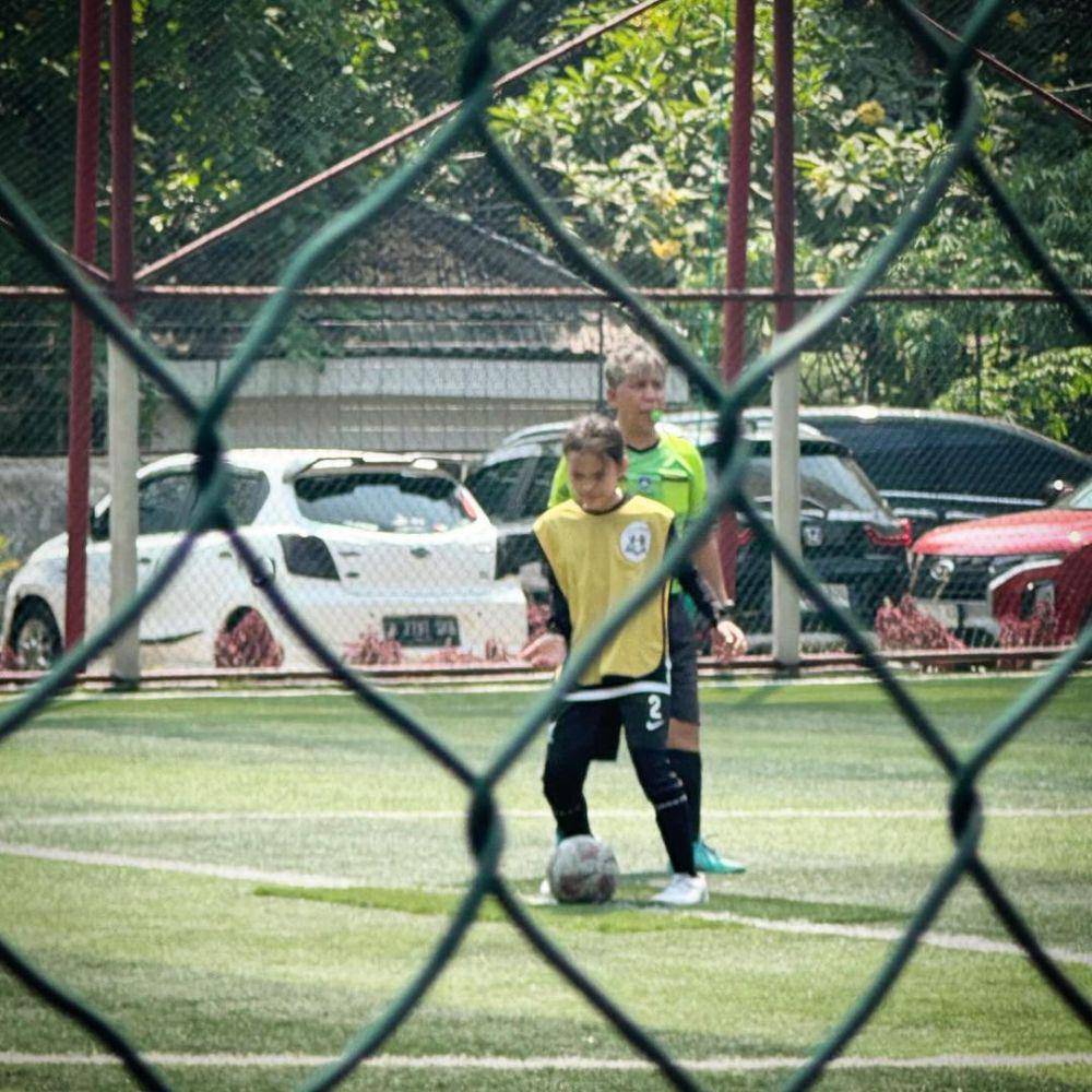 Kala jadi best player sepak bola (instagram.com/zaskiaadyamecca)