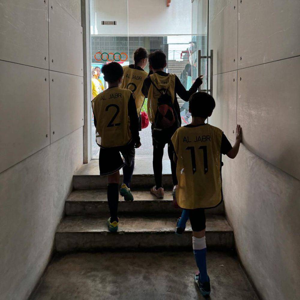 Kala jadi best player sepak bola (instagram.com/zaskiaadyamecca)