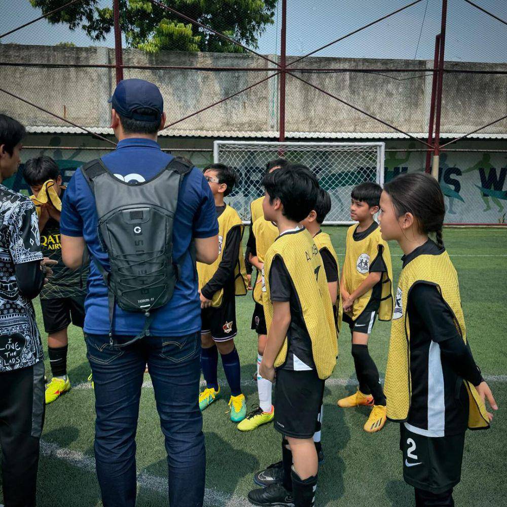 Kala jadi best player sepak bola (instagram.com/zaskiaadyamecca)