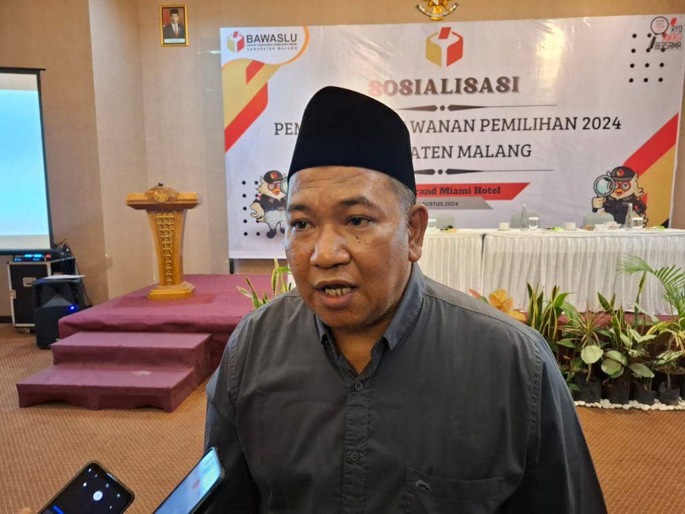 Ketua Bawaslu Kabupaten Malang, Mohammad Wahyudi. (IDN Times/Rizal Adhi Pratama)