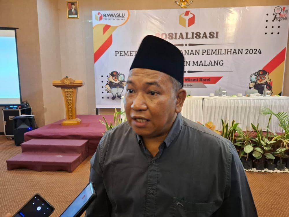 Ketua Bawaslu Kabupaten Malang, Mohammad Wahyudi. (IDN Times/Rizal Adhi Pratama)
