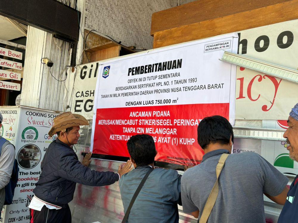 Pemprov NTB Temukan Salah Kelola Aset di Gili Trawangan