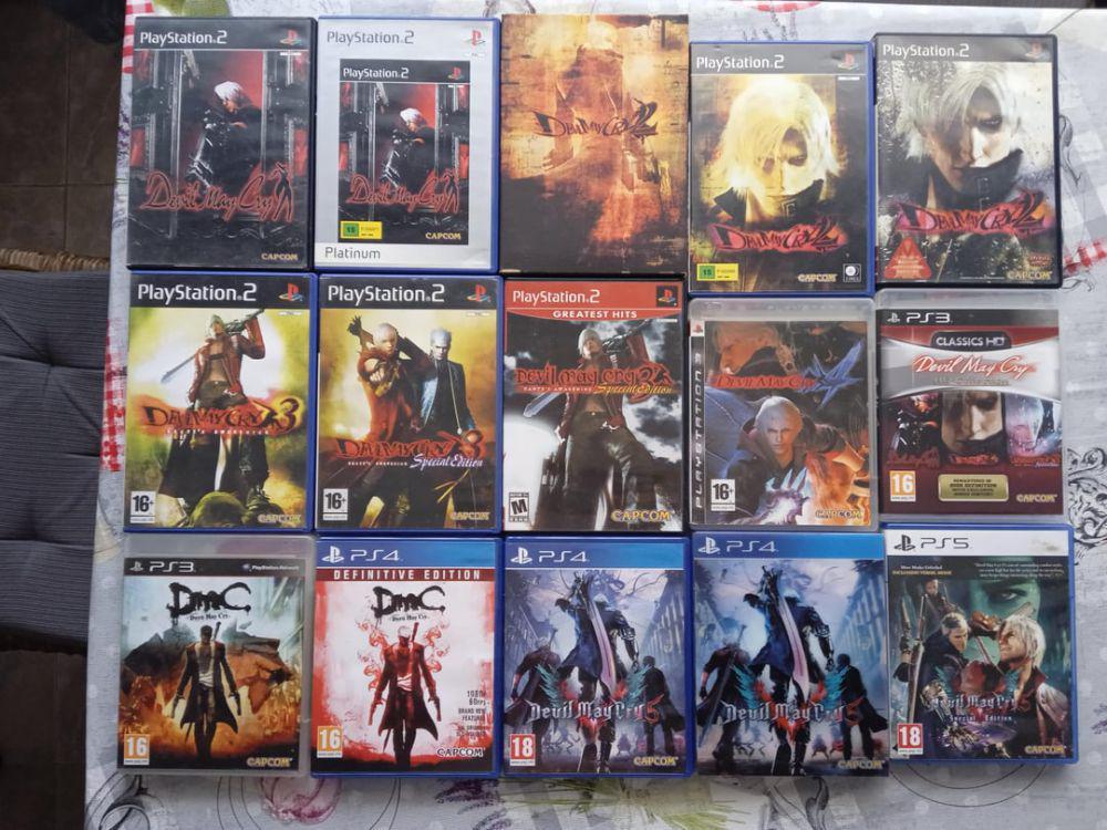 potret koleksi Devil May Cry (reddit.com/user/Satikuromi)