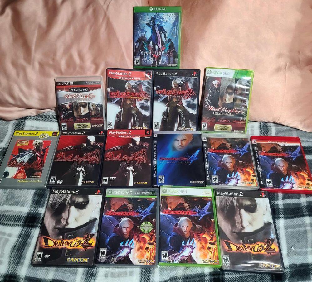 potret koleksi Devil May Cry (reddit.com/user/Lepsias)