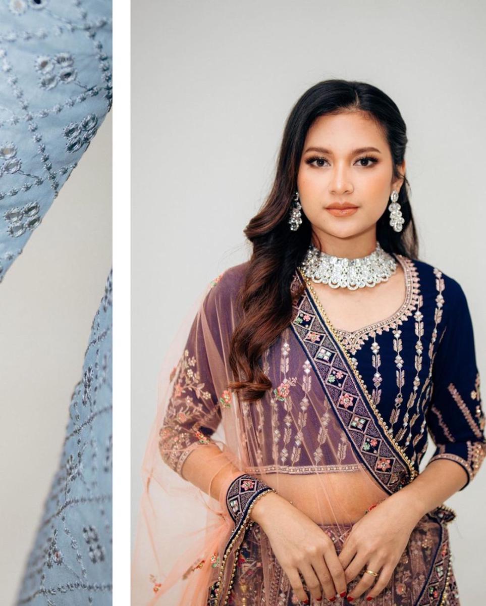 gaya makeup kondangan ala Indah Permatasari (instagram.com/indahpermatas)