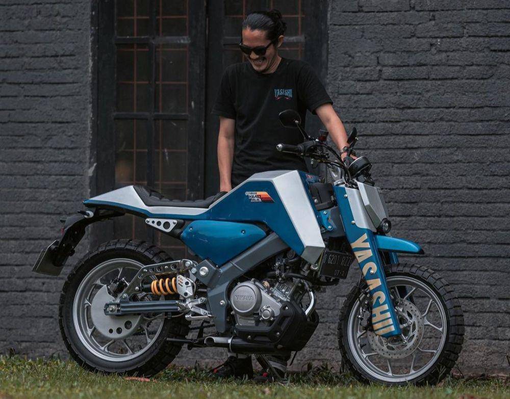 Modifikasi Yamaha XSR 155 Futuristic Scrambler