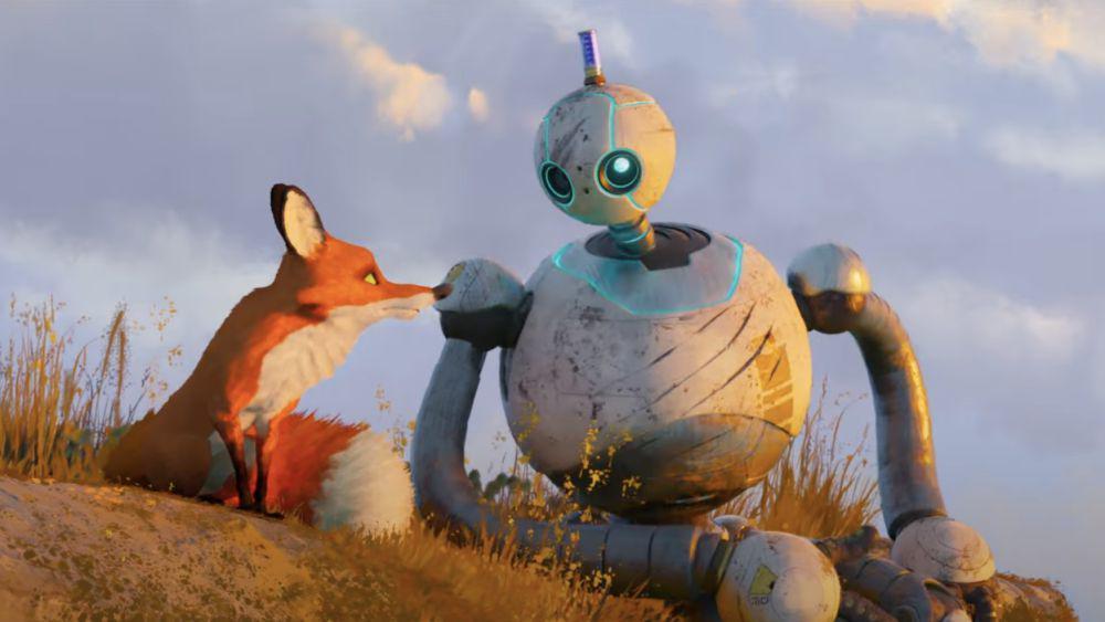 Pedro Pascal dan Lupita Nyong'o dalam film The Wild Robot. (dok. Universal Pictures/The Wild Robot)