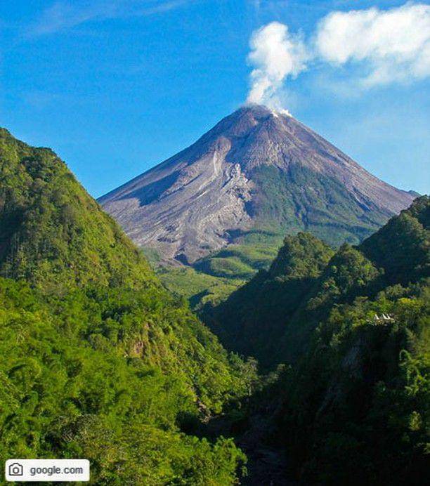 pemandangan di bukit klangon wiata Kaliurang