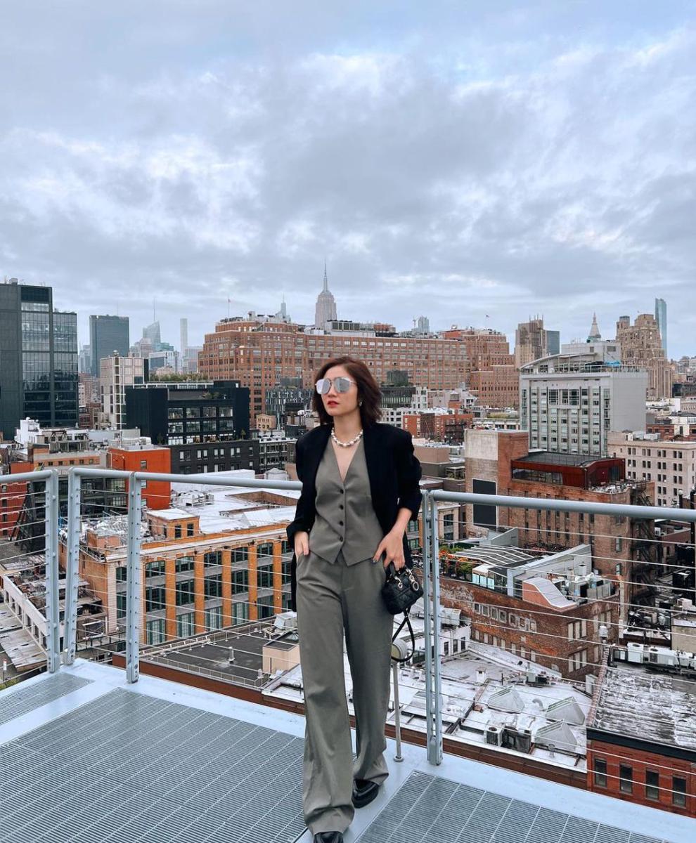 padu padan loose pants untuk OOTD minimalis (instagram.com/febbyrastanty)