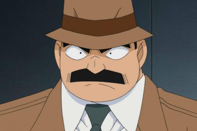 karakter Juzo Megure dalam serial Detective Conan. (dok. TMS Entertainment/Detective Conan)