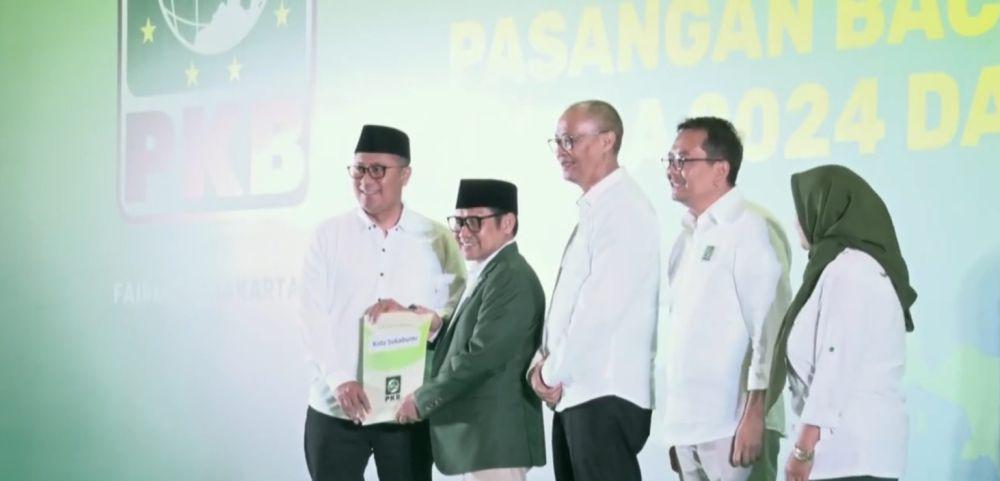 Cak Imin Dukung Fahmi-Dida di Pilwalkot Sukabumi