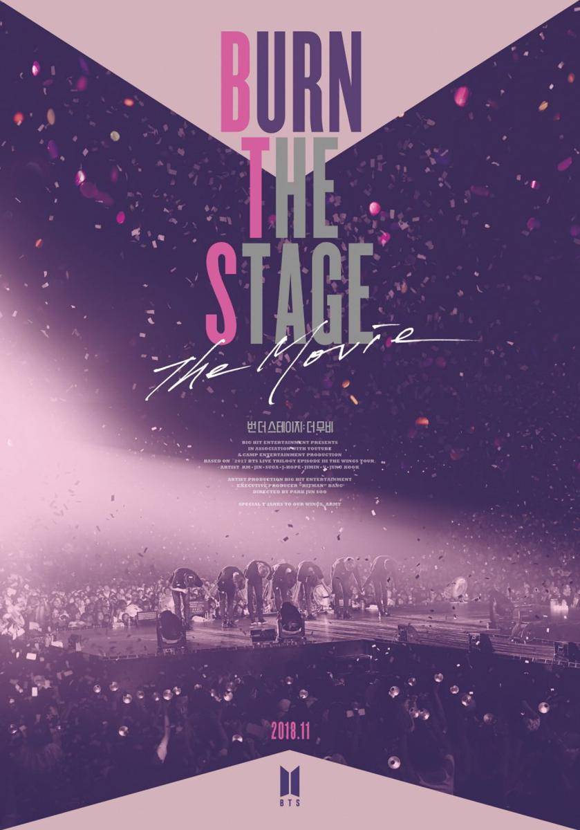 poster Burn the Stage (twitter.com/bts_bighit)