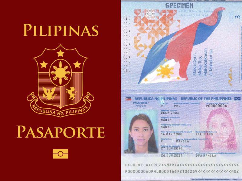 gambar paspor Filipina (commons.m.wikimedia.org/Department of Foreign Affairs )