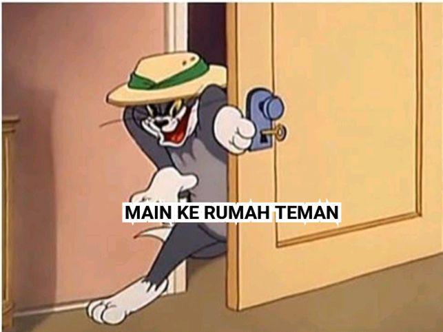 7 Meme Main ke Rumah Teman, Masuknya Menyelinap dari Jendela Kamar?