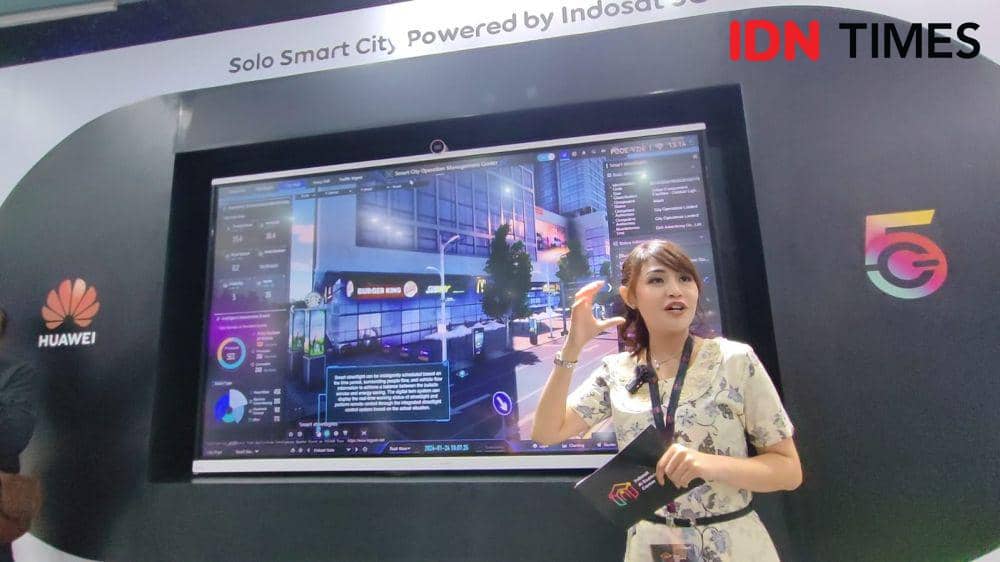 Peresmian AI Experience Center di Solo Techno Park. (IDN Times/Larasati Rey)