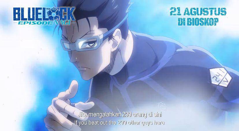 cuplikan film Blue Lock the Movie - Episode Nagi (dok. CBI Pictures)