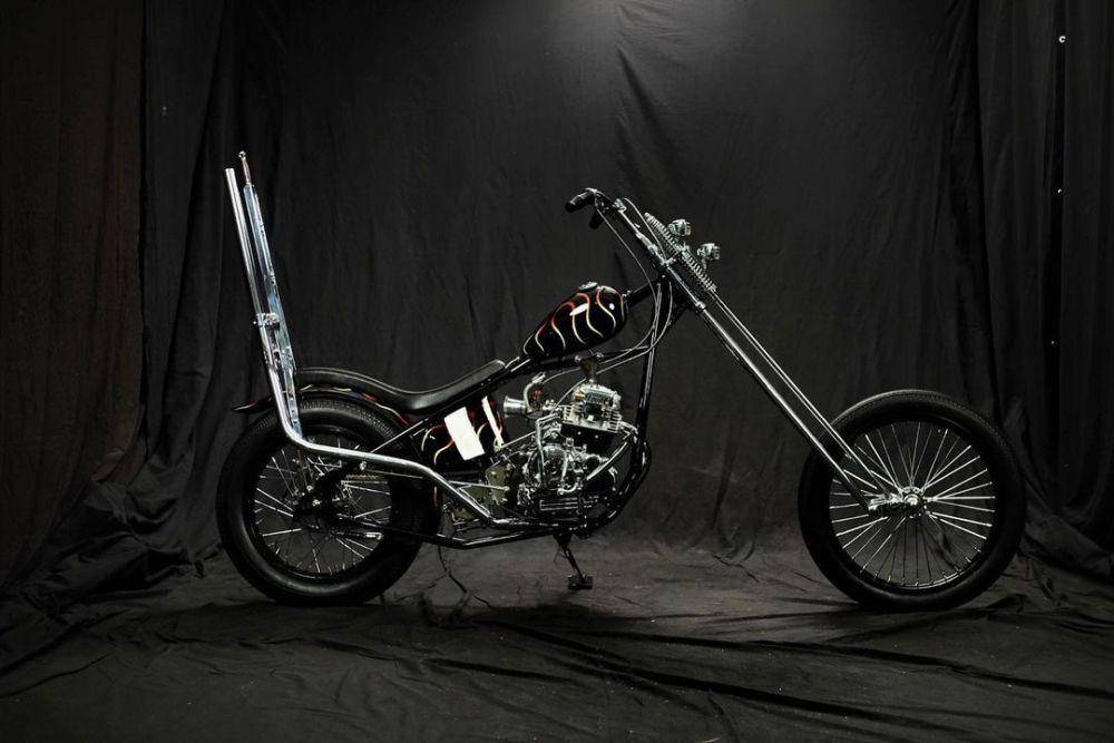 Modifikasi Yamaha XSR 155 Javanese Chopper