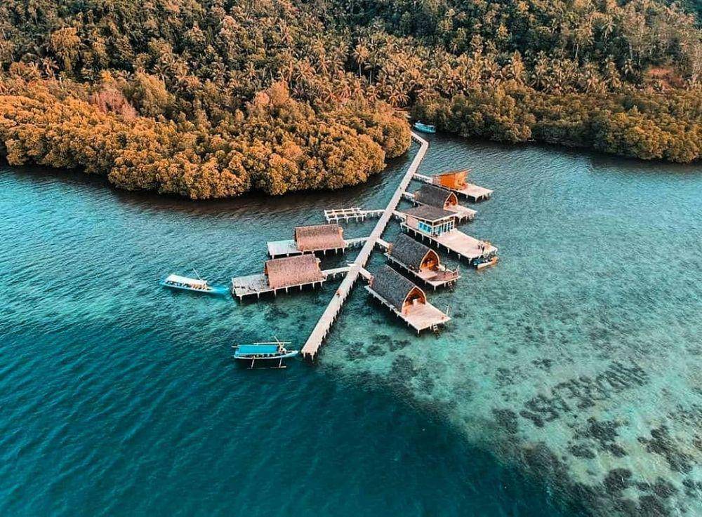 potret Pulau Pahawang (google.com/maps/Eunectes Iam)