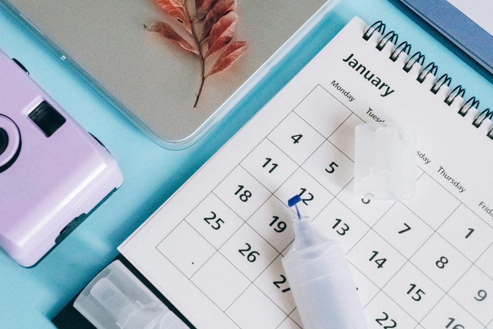 ilustrasi kalender (pexels.com/Leeloo The First)